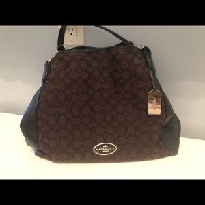 Coach Edie shoulder bag.
